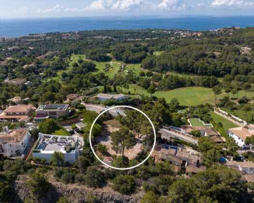 Neubauvilla in Golfplatznähe Bendinat