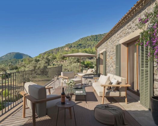 Mediterrane Neubaufinca bei Valldemossa