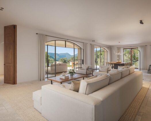 Mediterrane Neubaufinca bei Valldemossa